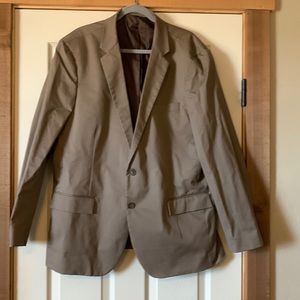 NWT MENS J CREW SLIM-FIT THOMPSON SUIT JACKET IN FLEX CHINO SIZE 46/R